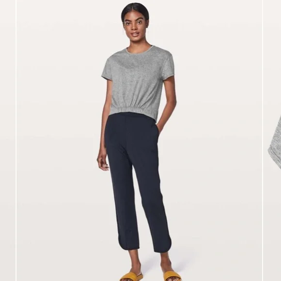 Lululemon Short Notice Crop Tee - Picture 3 of 7